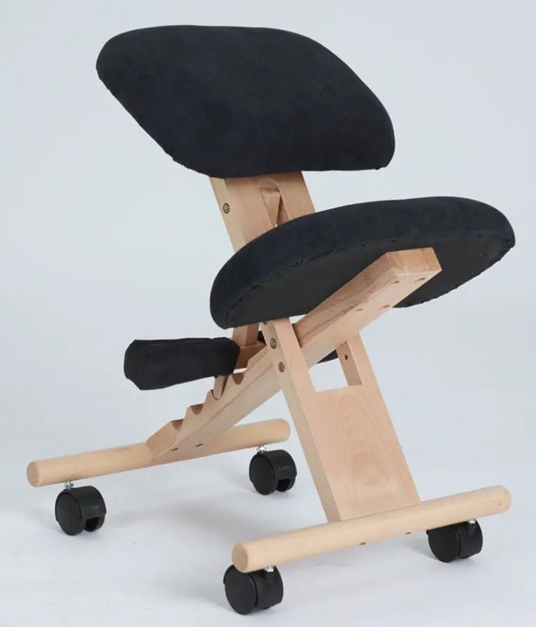 Fotoliu Mobhaus Groco (Black/Beech)