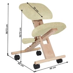 Кресло Mobhaus Groco (Cream/Beech) Thumb