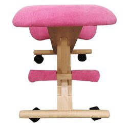 Fotoliu Mobhaus Groco (Pink/Beech) Thumb