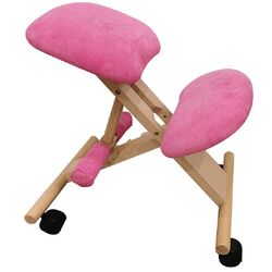 Fotoliu Mobhaus Groco (Pink/Beech) Thumb