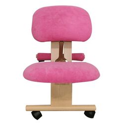 Fotoliu Mobhaus Groco (Pink/Beech) Thumb