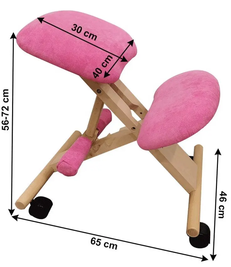 Fotoliu Mobhaus Groco (Pink/Beech)