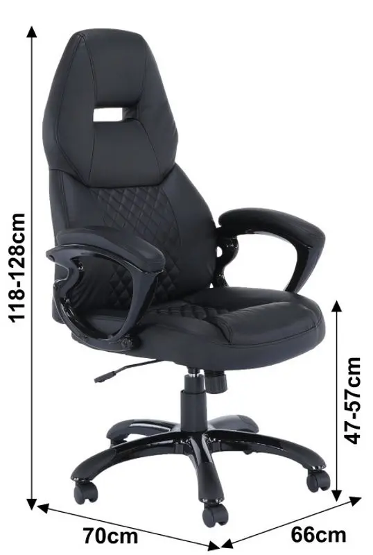 Fotoliu Mobhaus Hevyr (Black)