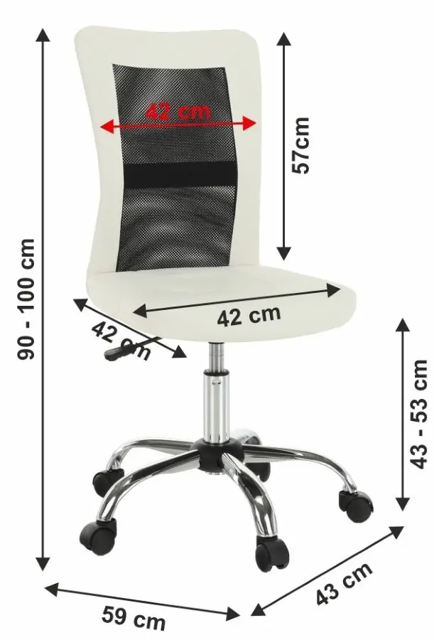 Кресло Mobhaus Idor New (Black/White)