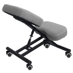 Fotoliu Mobhaus Kilian (Light Gray/Black) Thumb