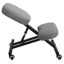 Fotoliu Mobhaus Kilian (Light Gray/Black) Thumb