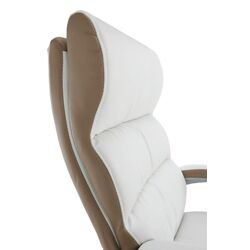 Кресло Mobhaus Kolo (White/Brown) Thumb