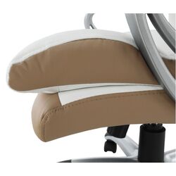 Кресло Mobhaus Kolo (White/Brown) Thumb