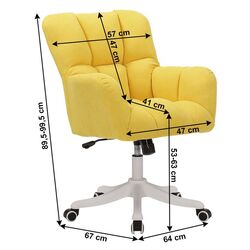 Fotoliu Mobhaus Lorel (Yellow) Thumb