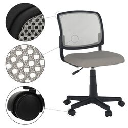 Fotoliu Mobhaus Ramiza (Gray/Black) Thumb