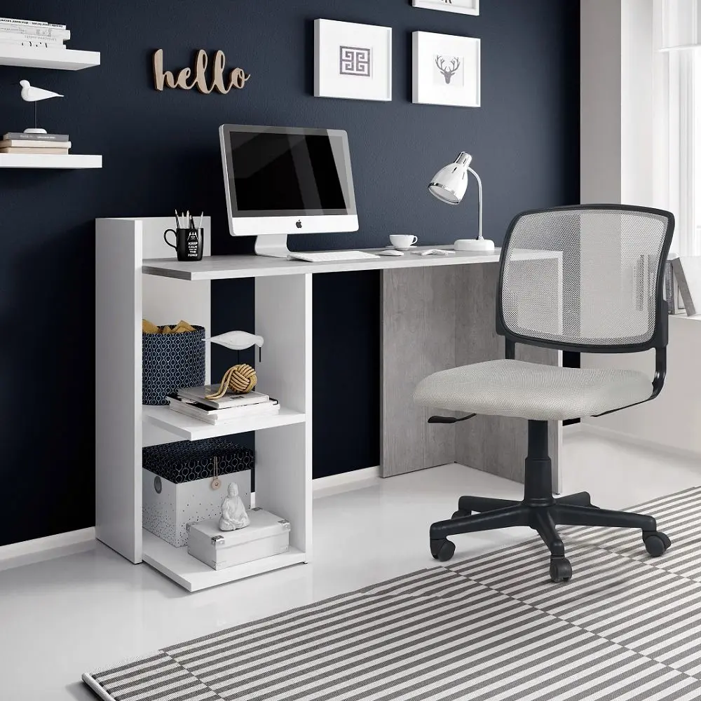 Fotoliu Mobhaus Ramiza (Gray/Black)