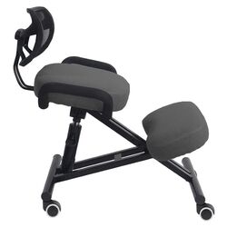 Fotoliu Mobhaus Rufus (Gray/Black) Thumb