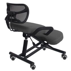 Fotoliu Mobhaus Rufus (Gray/Black) Thumb