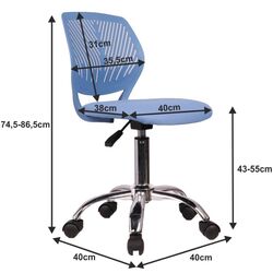 Fotoliu Tempo Kondela Selva (Blue) Thumb