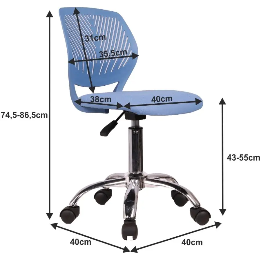 Fotoliu Tempo Kondela Selva (Blue)