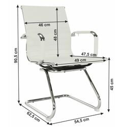 Scaun Mobhaus Azure 2 New Typ 2 (White) Thumb
