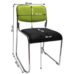 Scaun Mobhaus Bulut (Green/Black) Thumb