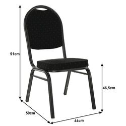 Scaun Mobhaus Jeff 2 New (Black/Gray) Thumb