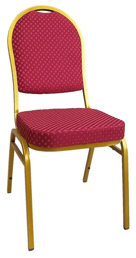 Стул Mobhaus Jeff 3 New (Red/Golden)