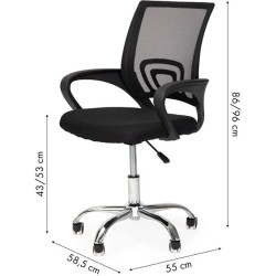 Fotoliu Modern Home OC-020 (Black) Thumb