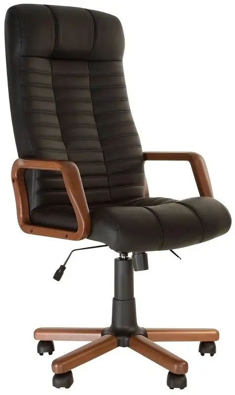 Fotoliu Nowy Styl Atlant Extra (Black/Wallnut)