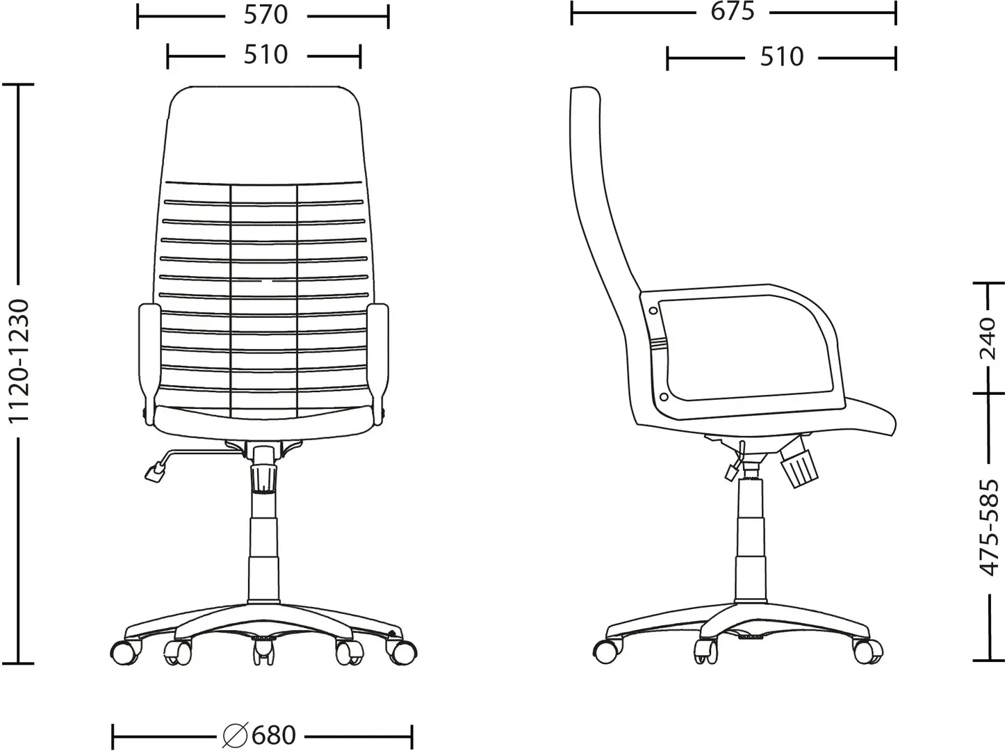 Кресло Nowy Styl Boss KD SORO95 (Black)