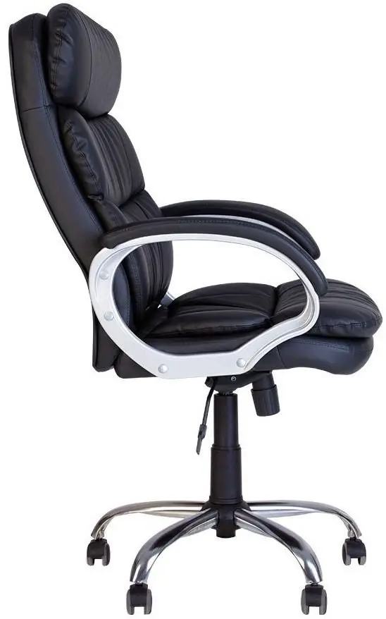 Fotoliu Nowy Styl Dolce Eco-30 (Black/Chrome)