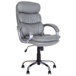 Кресло Nowy Styl Dolce Eco-70 (Gray/Chrome/Black) Thumb