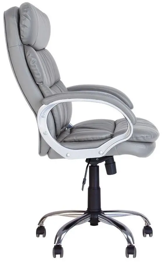 Кресло Nowy Styl Dolce Eco-70 (Gray/Chrome/Black)