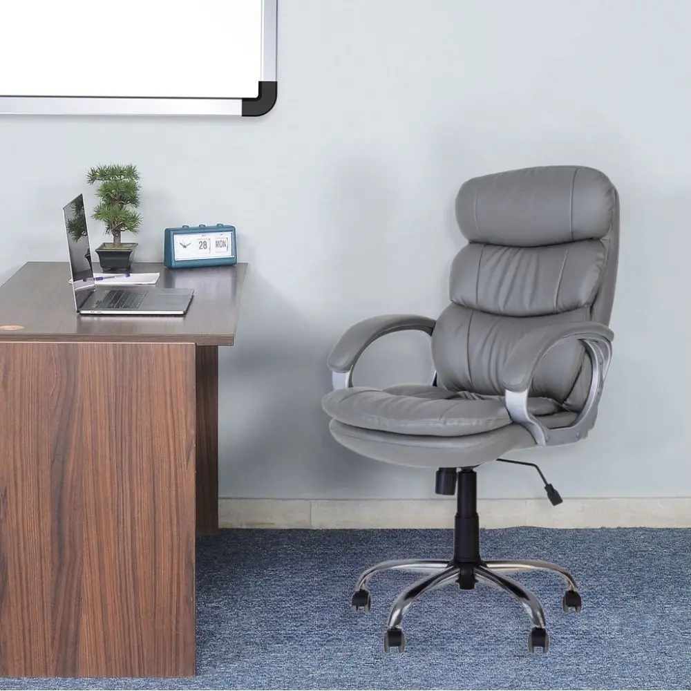 Кресло Nowy Styl Dolce Eco-70 (Gray/Chrome/Black)