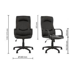 Кресло Nowy Styl Gefest KD Eco 31 (Dark Brown) Thumb