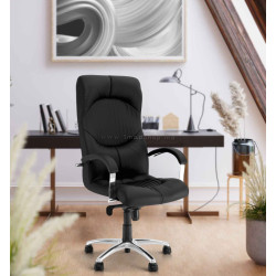 Fotoliu Nowy Styl Germes LE-A (Black/Chrome)