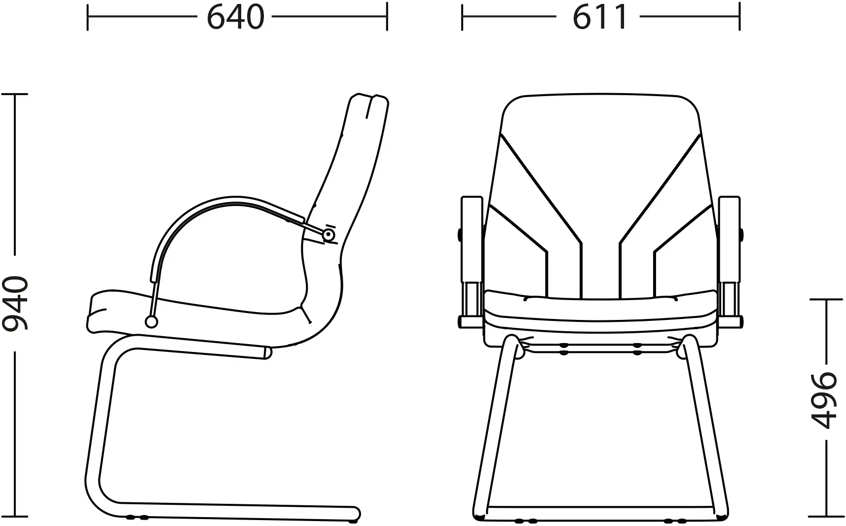 Fotoliu Nowy Styl Manager CF LB Eco-30 (Black/Chrome)