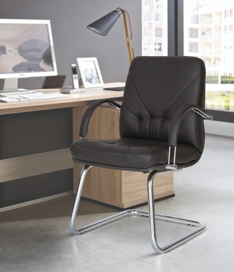 Fotoliu Nowy Styl Manager CF LB Eco-30 (Black/Chrome)