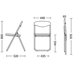 Scaun Nowy Styl Jack V-2 (Black/Grey) Thumb