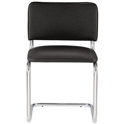 Стул Nowy Styl Sylwia (Chrome/Black) Thumb