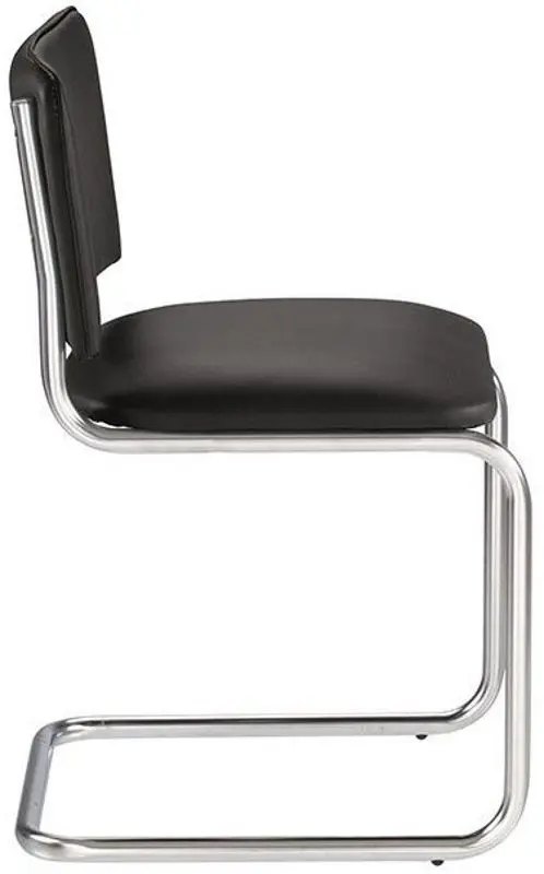 Стул Nowy Styl Sylwia (Chrome/Black)