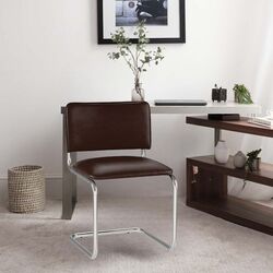 Стул Nowy Styl Sylwia V-3 (Chrome/Brown)