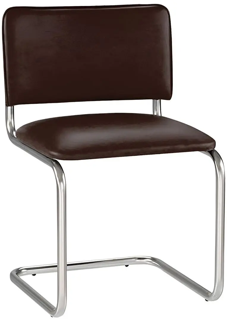 Стул Nowy Styl Sylwia V-3 (Chrome/Brown) - 2