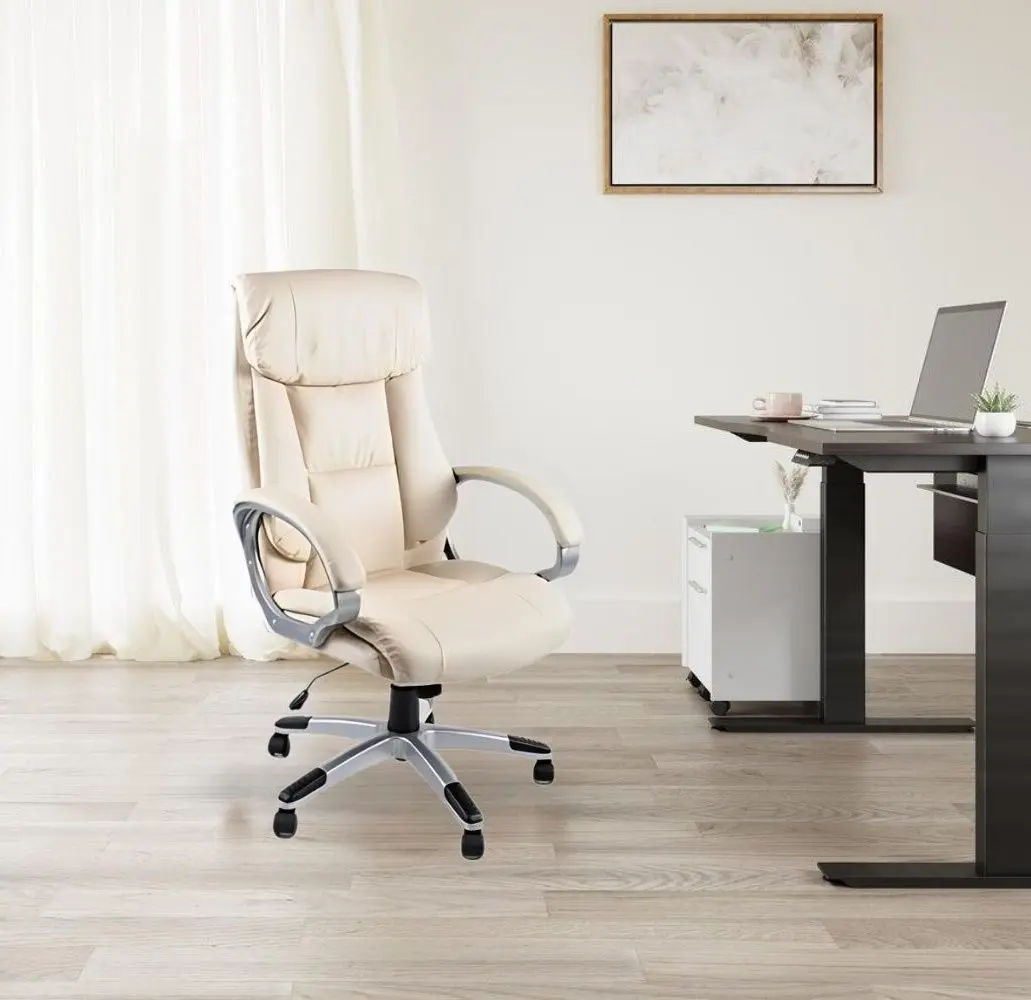 Fotoliu Sigma HB (Chrome/Beige)