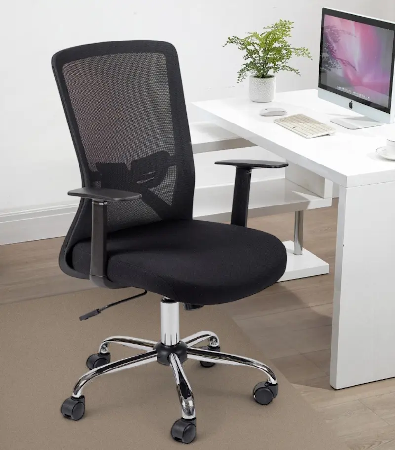 Fotoliu Smart 215 (Black/Chrome)