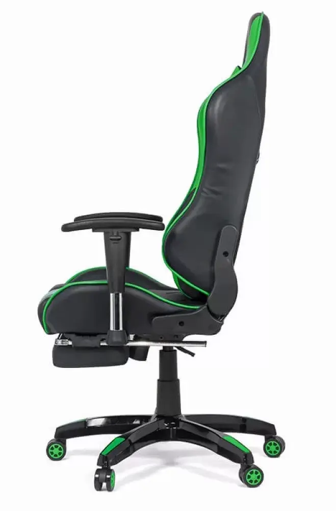 Игровое кресло Prestige Chairs OFF 306 (Black/Green) - 2