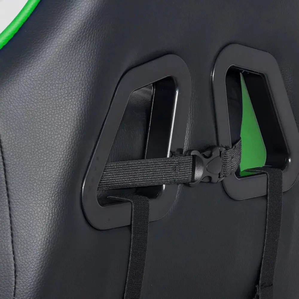 Игровое кресло Prestige Chairs OFF 306 (Black/Green) - 4