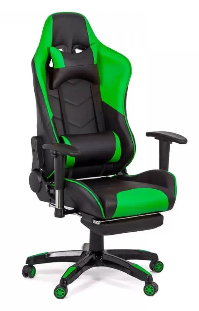 Игровое кресло Prestige Chairs OFF 306 (Black/Green)
