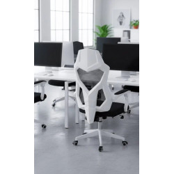 Игровое кресло Prestige Chairs OFF 424 (Black/White) Thumb