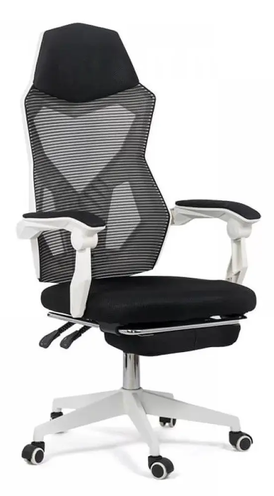Игровое кресло Prestige Chairs OFF 424 (Black/White)