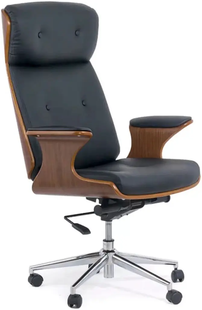 Fotoliu Prestige Chairs OFF 1608 (Black/Brown) - 2