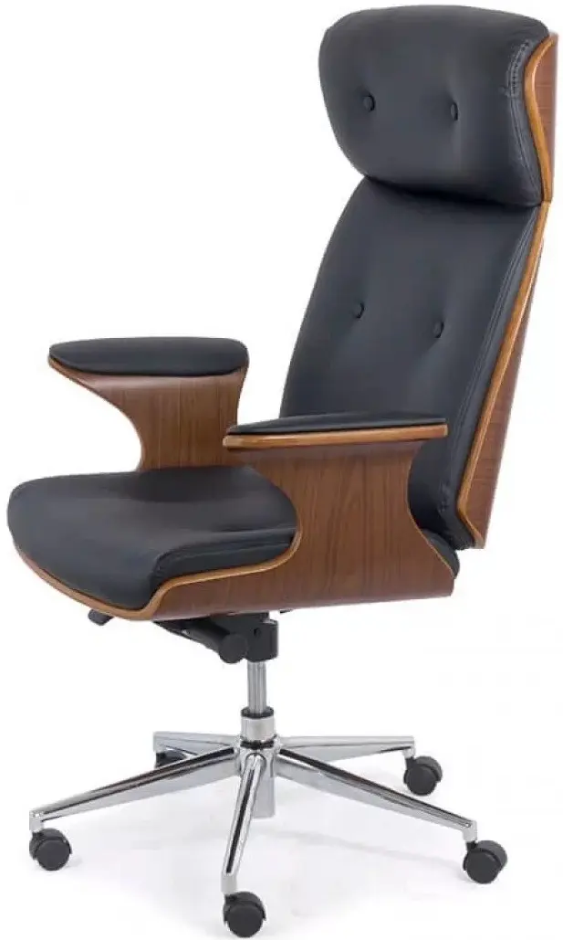 Fotoliu Prestige Chairs OFF 1608 (Black/Brown) - 4