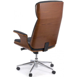 Fotoliu Prestige Chairs OFF 1608 (Black/Brown) Thumb