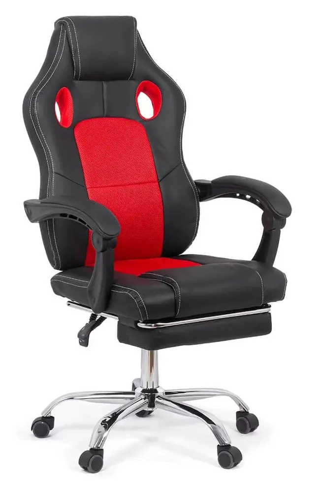 Игровое кресло Prestige Chairs OFF 3091 (Black/Red) - 2